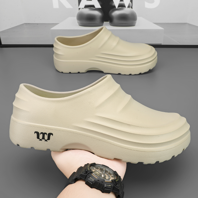 Kitchen Gadgets For Men - New Men's Anti-slip Chef Shoes Sandals