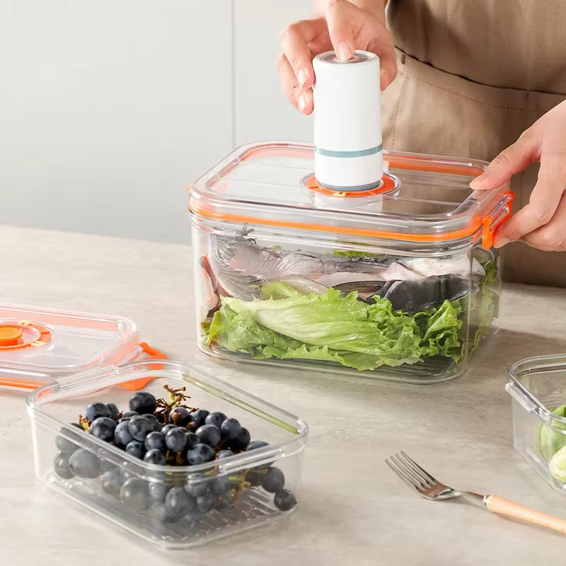 Vacuum Fresh-keeping Box Refri - đánh giá và giá Kitchen Gadgets Organizer