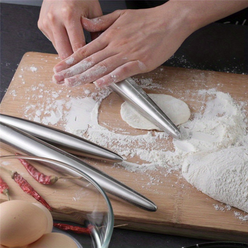 1Pc Stainless Steel Rolling Pi - đánh giá và giá Kitchen Gadgets Dumpling Maker