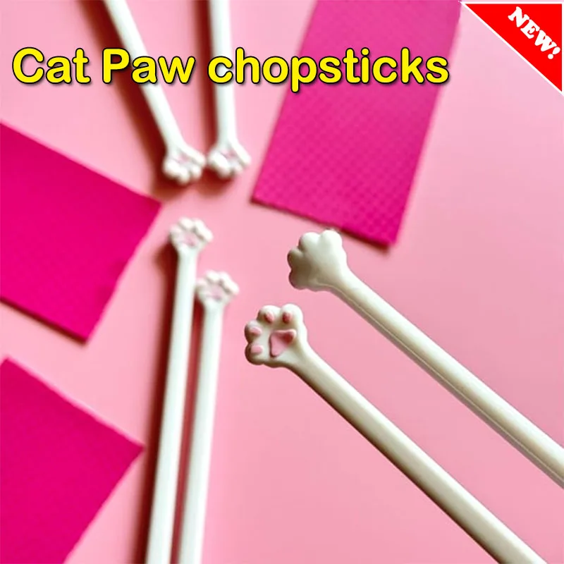 New Cat Paw Chopsticks For Bab - đánh giá và giá Kitchen Helper Gadgets