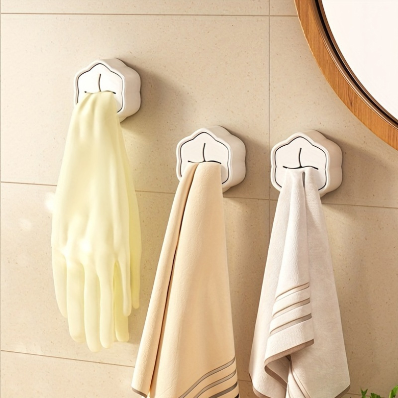 6PCS Self Adhesive Towel Holde - đánh giá và giá Kitchen Gadgets Organizer